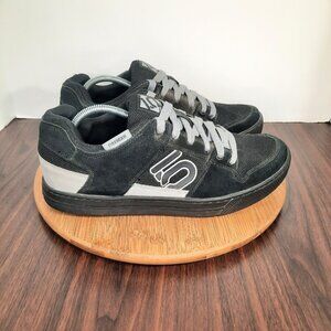 Five Ten Freerider Mens 11 Shoes Black Stealth Rubber Flat Pedal MTB Sneakers